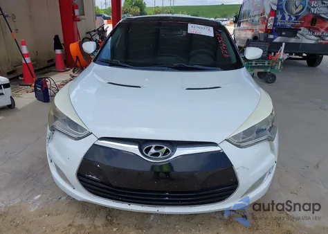 2013 Hyundai Veloster Base W/Gray из США, поврежденный, VIN KMHTC6AD4DU099795